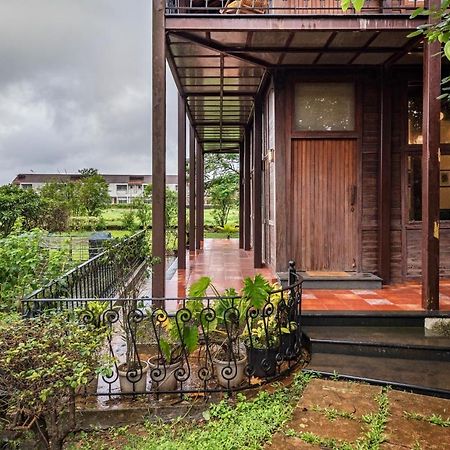 Saffronstays Boulevard Loghouse - A Wooden Chalet Amidst Nature Karli Luaran gambar