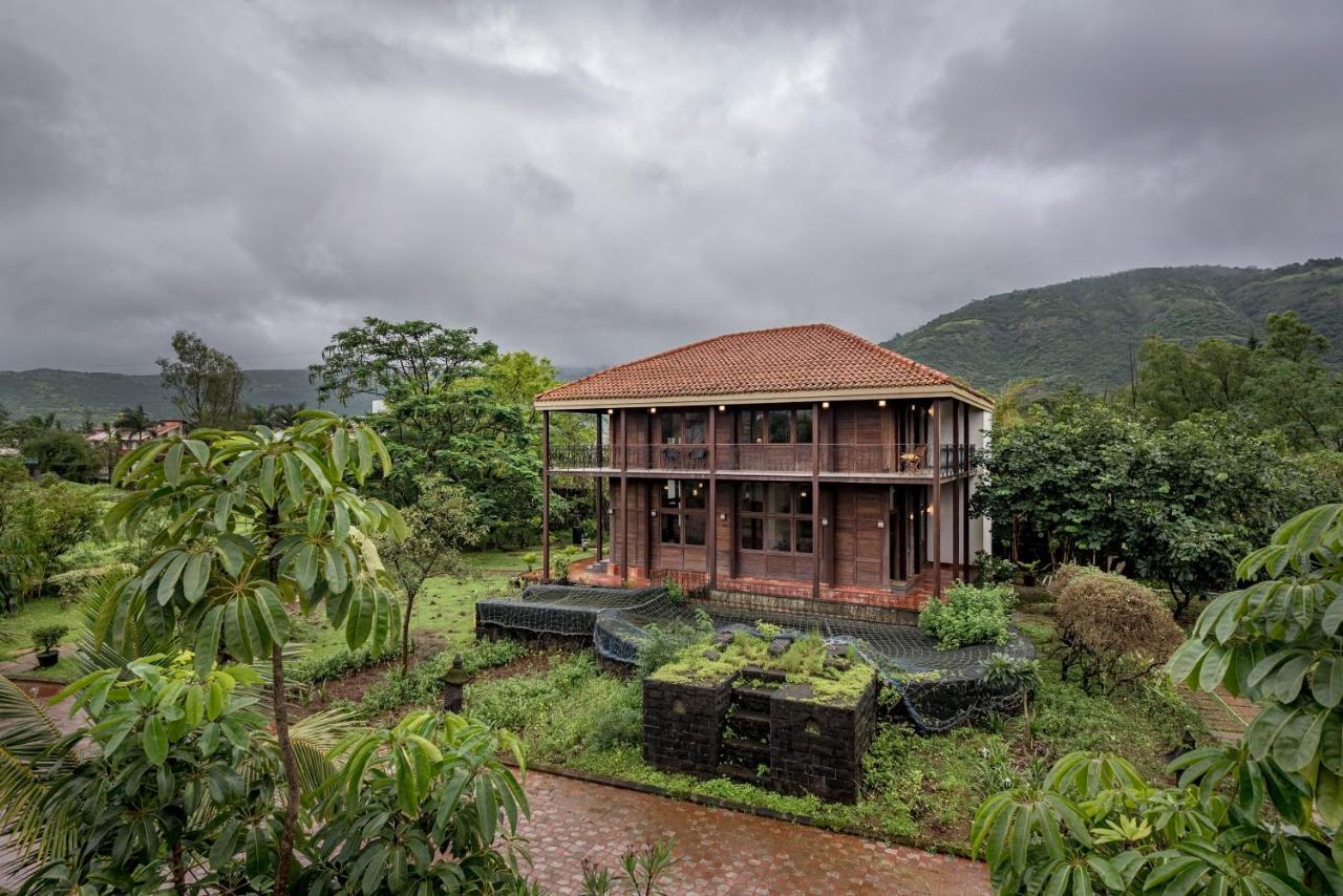 Saffronstays Boulevard Loghouse - A Wooden Chalet Amidst Nature Karli Luaran gambar