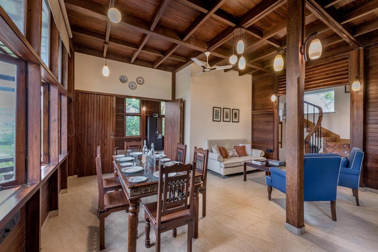 Saffronstays Boulevard Loghouse - A Wooden Chalet Amidst Nature Karli Luaran gambar