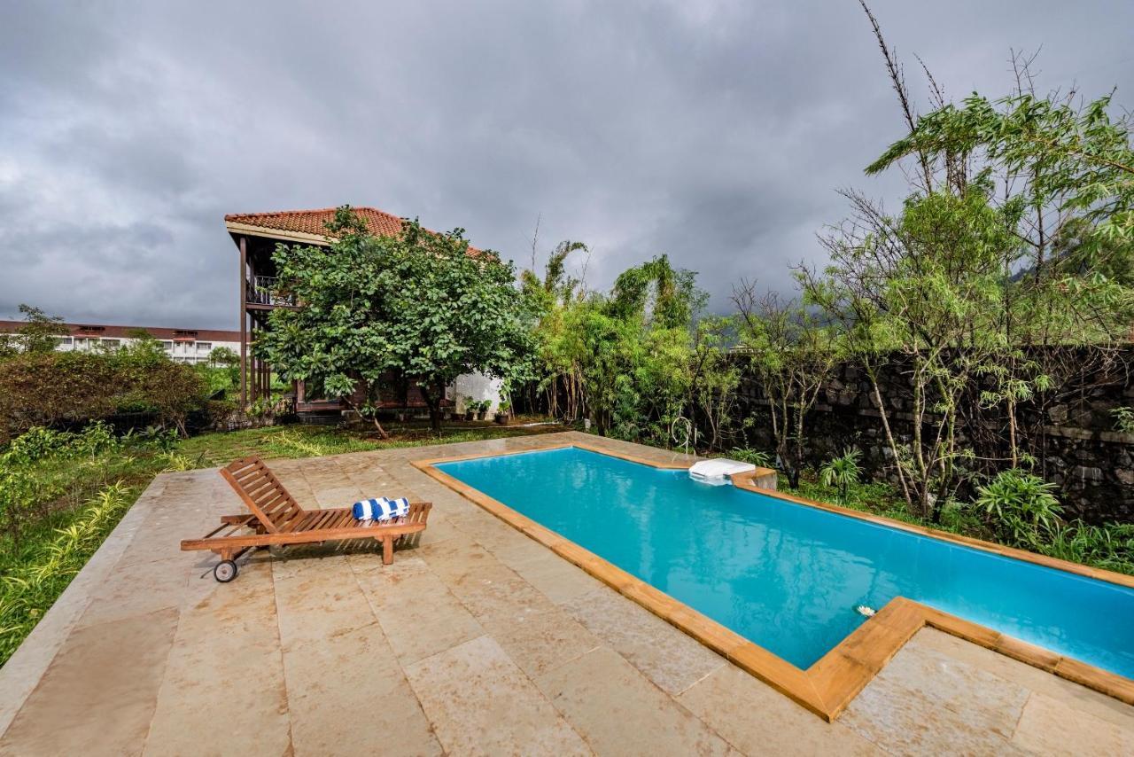 Saffronstays Boulevard Loghouse - A Wooden Chalet Amidst Nature Karli Luaran gambar