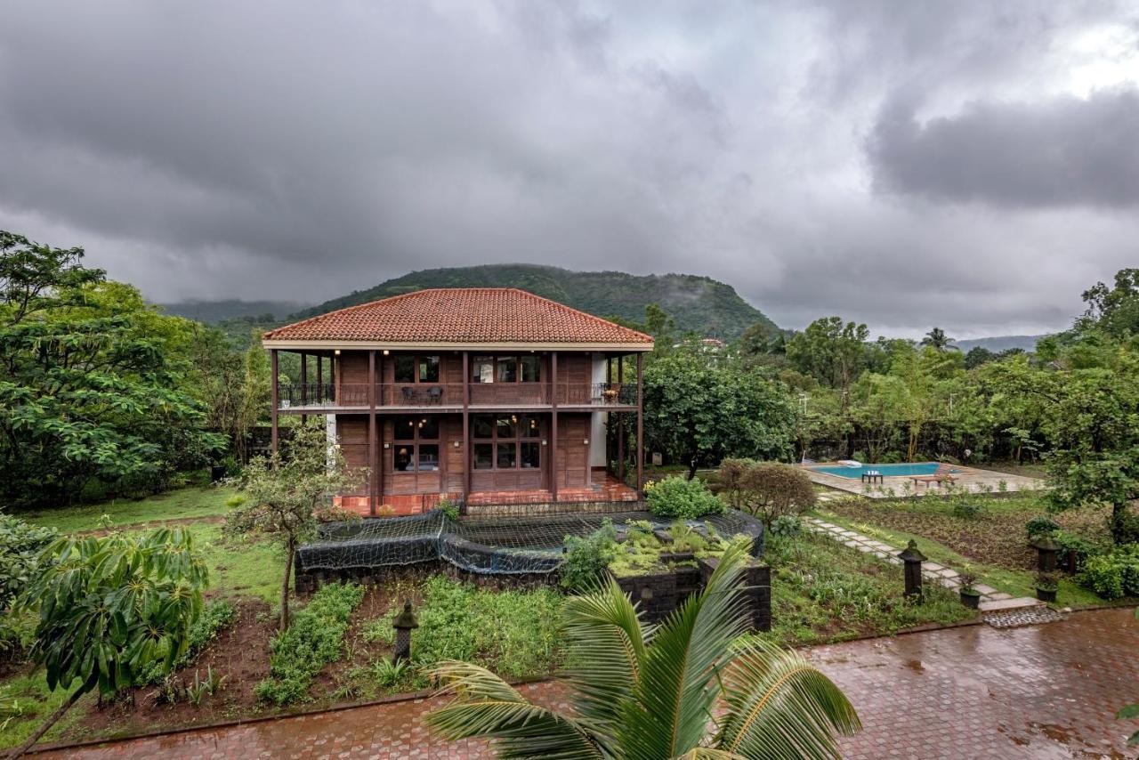 Saffronstays Boulevard Loghouse - A Wooden Chalet Amidst Nature Karli Luaran gambar