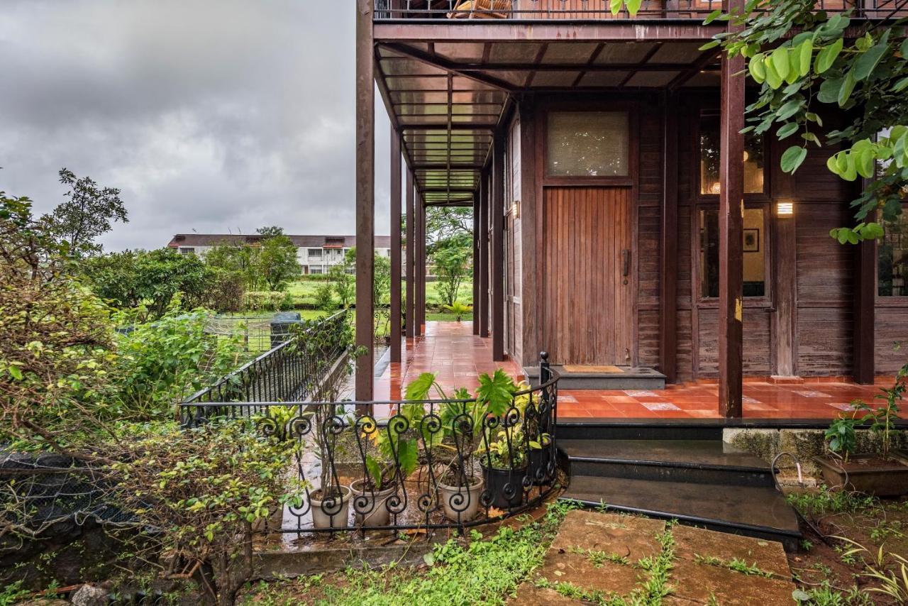 Saffronstays Boulevard Loghouse - A Wooden Chalet Amidst Nature Karli Luaran gambar