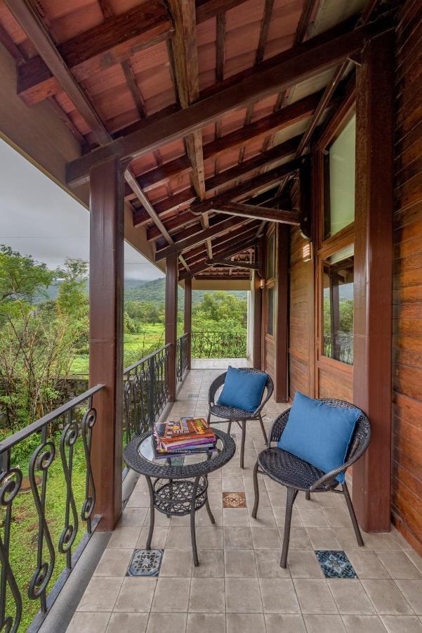 Saffronstays Boulevard Loghouse - A Wooden Chalet Amidst Nature Karli Luaran gambar