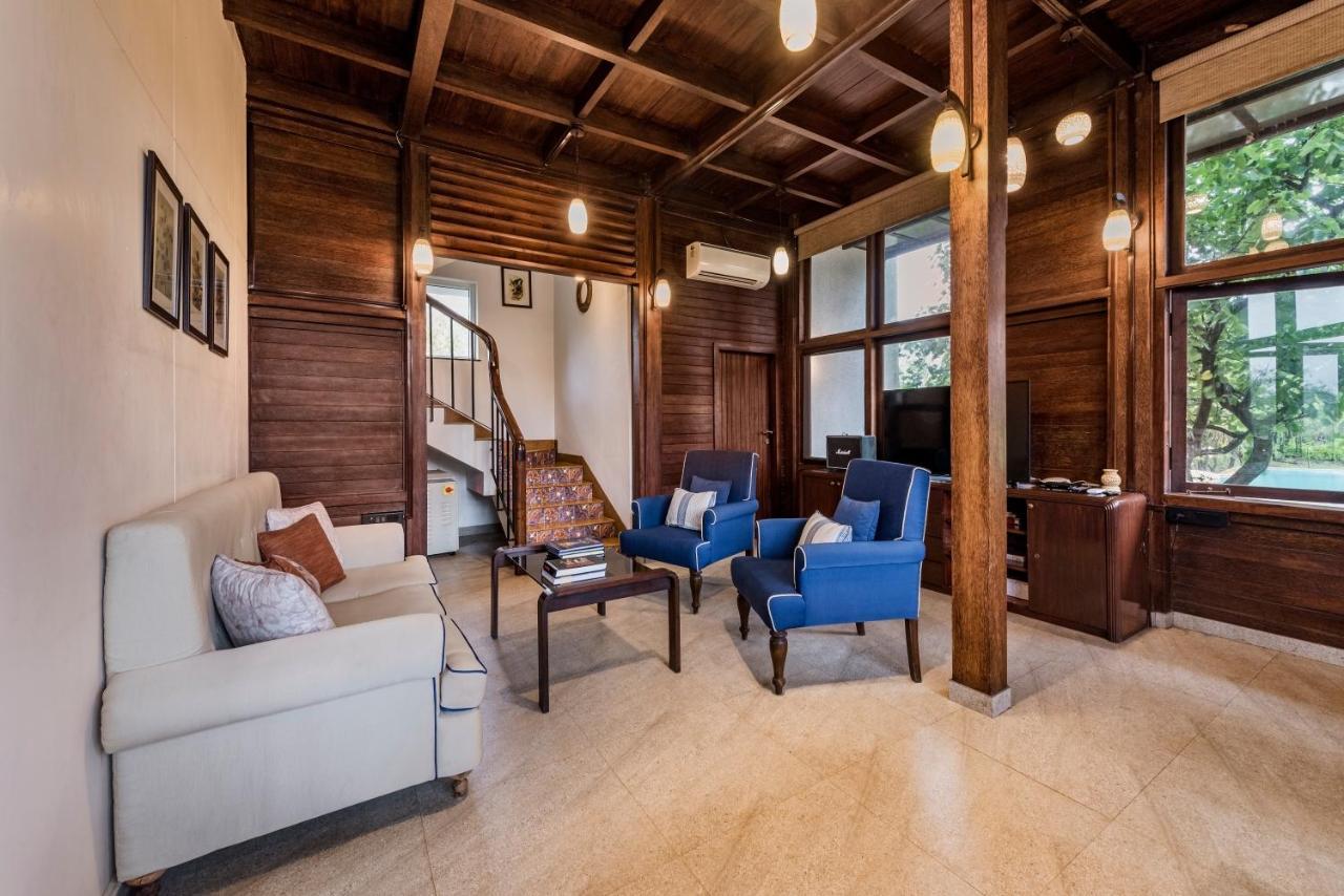 Saffronstays Boulevard Loghouse - A Wooden Chalet Amidst Nature Karli Luaran gambar